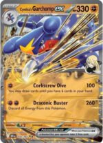 SV Destined Rivals 104/182 Cynthia's Garchomp ex (Prize Pack League Promo)