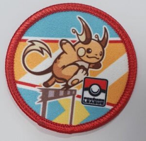 PokÃ©mon League Iron On Patch Raichu