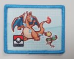 PokÃ©mon League Iron On Patch Charizard and Bellsprout