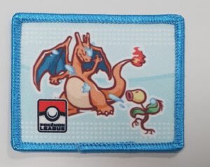 PokÃ©mon League Iron On Patch Charizard and Bellsprout