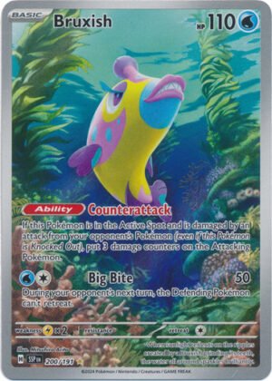 SV Surging Sparks 200/191 Bruxish (Illustration Rare)
