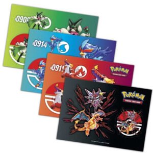 Collector's Chest Paldea Starters & Tera Charizard Autumn 2023 Sticker Set