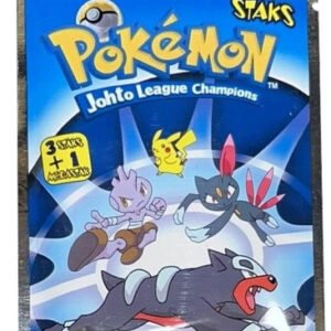 Pokemon Johto League Champions Panini Staks Booster Pack