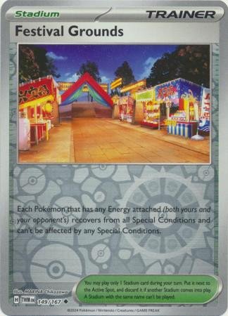 SV Twilight Masquerade 149/167 Festival Grounds (Reverse Holo)