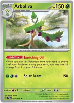 Scarlet & Violet (Base Set) 023/198 Arboliva (Non-Holo)