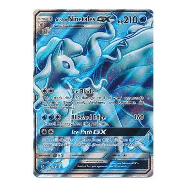 SM Guardians Rising 132/145 Alolan Ninetales GX (Full Art)