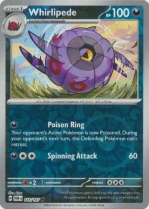 SV Twilight Masquerade 116/167 Whirlipede (Reverse Holo)