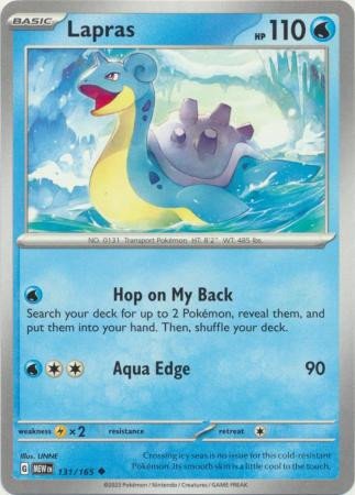 Scarlet & Violet 151 131/165 Lapras