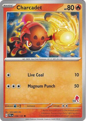 SV Paldea Evolved 039/193 Charcadet (Armarouge Symbol 56)