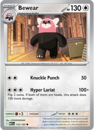 Mega Evolution 112/132 Bewear