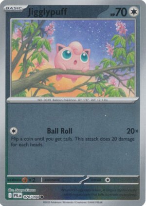 ME Phantasmal Flames 076/094 Jigglypuff (Reverse Holo)