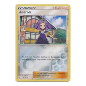SM Burning Shadows 112/147 Acerola (Reverse Holo)