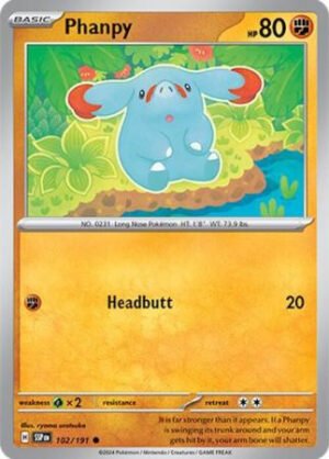 SV Surging Sparks 102/191 Phanpy