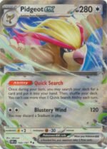 SV Obsidian Flames 164/197 Pidgeot ex (Half Art)