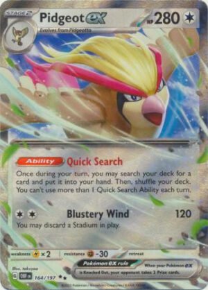 SV Obsidian Flames 164/197 Pidgeot ex (Half Art)