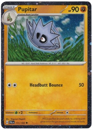 SV Paldea Evolved 111/193 Pupitar (Cosmo Holo)