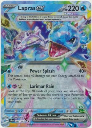 SV Stellar Crown 032/142 Lapras ex (Half Art)