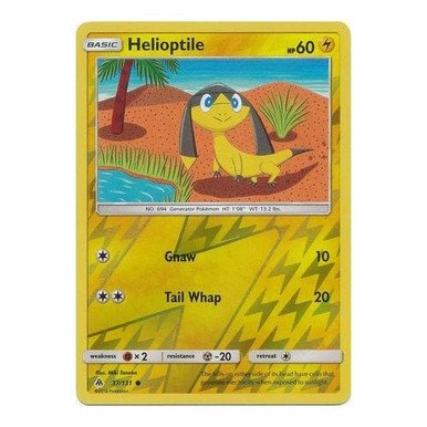 SM Forbidden Light 37/131 Helioptile (Reverse Holo)