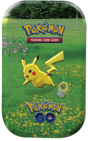 EMPTY Pokemon GO Mini Tin - Pikachu