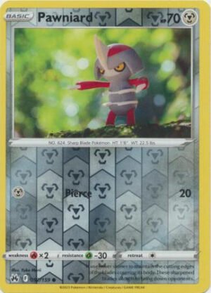 Crown Zenith 092/159 Pawniard (Reverse Holo)