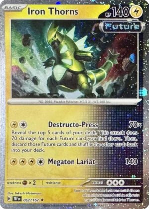 SV Temporal Forces 062/162 Iron Thorns (Cosmo Holo)