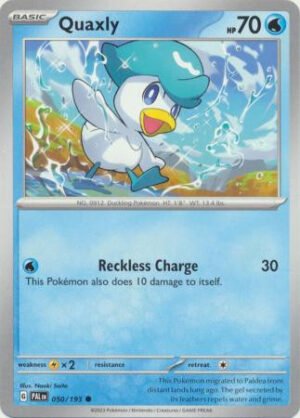 SV Paldea Evolved 050/193 Quaxly (Non-Holo)