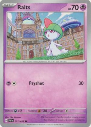 SV Paldean Fates 027/091 Ralts