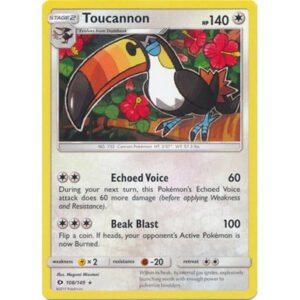 Sun and Moon (Base Set) 108/149 Toucannon