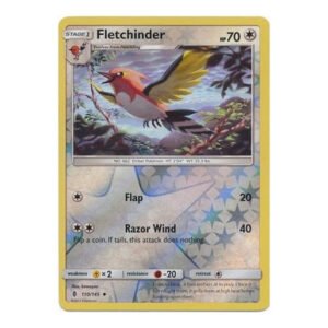 SM Guardians Rising 110/145 Fletchinder (Reverse Holo)