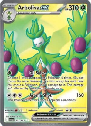 SV Destined Rivals 207/182 Arboliva ex (Full Art)