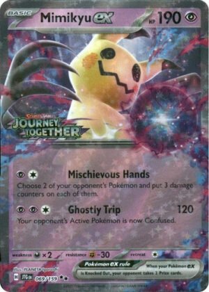SV Journey Together 069/159 Mimikyu ex (Journey Together Stamp)