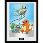 Pokemon - Kanto Starters Collector Print
