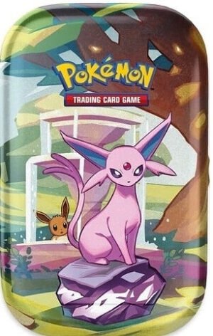 EMPTY Prismatic Evolutions Mini Tin - Espeon