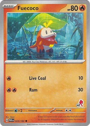 SV Paradox Rift 023/182 Fuecoco (Armarouge Symbol 42)
