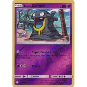 Sun and Moon (Base Set) 57/149 Alolan Grimer (Reverse Holo)