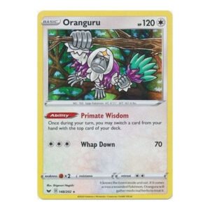 Sword & Shield (Base) 148/202 Oranguru (Holo)