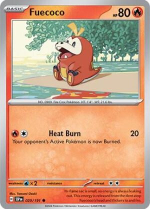 SV Surging Sparks 029/191 Fuecoco
