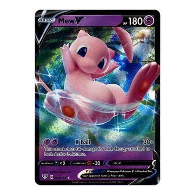 Darkness Ablaze 069/189 Mew V (Half Art)