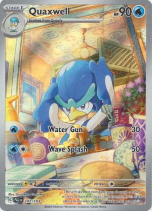 SV Paldea Evolved 207/193 Quaxwell (Illustration Rare)