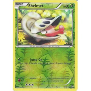 XY Furious Fists 8/111 Shelmet (Reverse Holo)