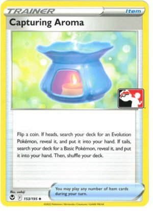 SWSH Silver Tempest 153/195 Capturing Aroma (Prize Pack League Promo Non-Holo)