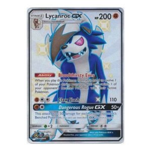 SM Guardians Rising SV66/SV94 Lycanroc GX (Hidden Fates Shiny Vault Full Art)