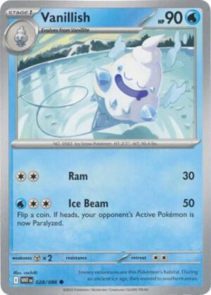 SV White Flare 028/086 Vanillish