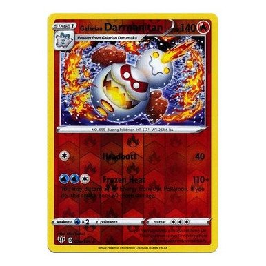 Darkness Ablaze 028/189 Galarian Darmanitan (Reverse Holo)