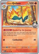 SV Destined Rivals 033/182 Ethan's Quilava (Prize Pack League Promo Non-Holo)