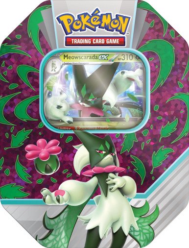 Paldea Partner Tin - Meowscarada ex