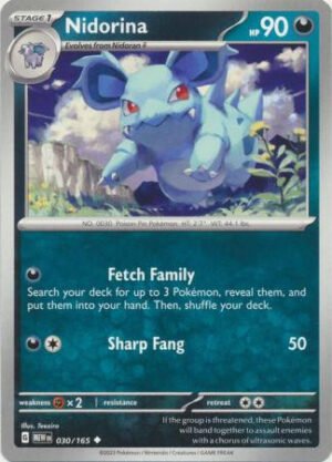 Scarlet & Violet 151 030/165 Nidorina