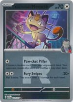ME Ascended Heroes 161/217 Team Rocket's Meowth (Reverse Holo ROCKET SYMBOL)