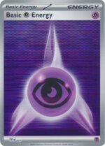 Scarlet & Violet SVE EN21 Basic Psychic Energy (Tinsel Holo)