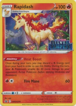 Sword & Shield Promo SWSH270 Rapidash